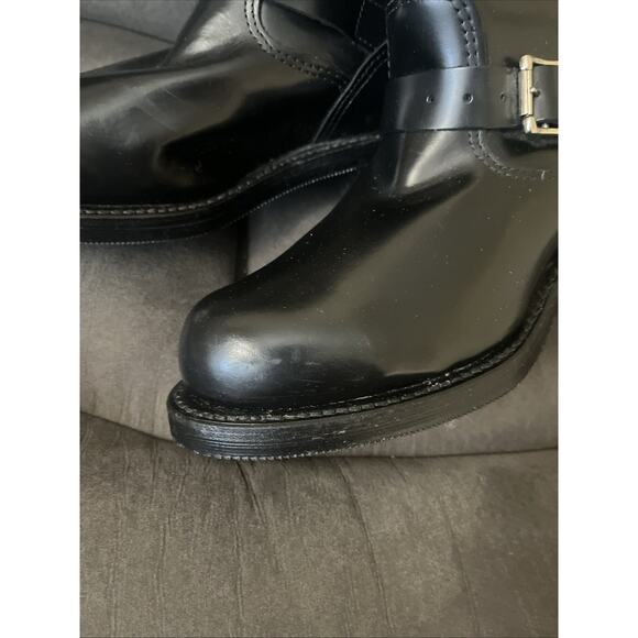Chippewa Baden Trooper Made In USA 71418 Mens Black Motorcycle Boots 8.5D. main image 5